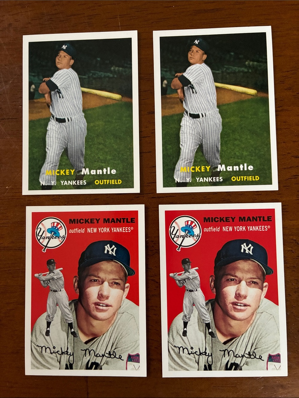 10 Card Mickey Mantle Lot - Picture 2 of 7